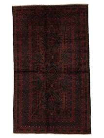 153X255 Belutsch Teppich Orientalischer Schwarz (Wolle, Afghanistan) Carpetvista