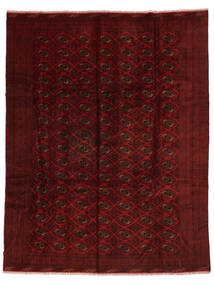 285X367 Tapete Oriental Balúchi Preto/Vermelho Escuro Grande (Lã, Afeganistão) Carpetvista