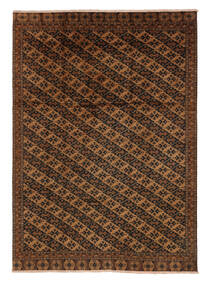 240X337 Belutsch Teppich Orientalischer Schwarz/Braun (Wolle, Afghanistan) Carpetvista