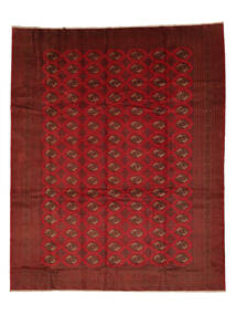絨毯 バルーチ 305X380 ダークレッド/ブラック 大きな (ウール, アフガニスタン)