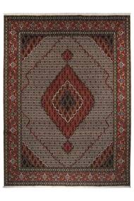  Persian Tabriz 40 Raj Rug 251X345 Black/Brown Large (Wool, Persia/Iran)