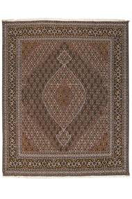  Oriental Tabriz 40 Raj Rug 198X244 Brown/Black Wool, Persia/Iran