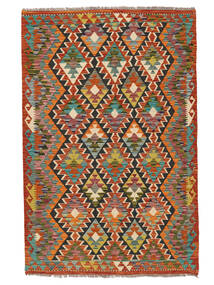  129X196 Small Kilim Afghan Old Style Rug Wool, Carpetvista