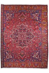  Persian Heriz Rug 304X383 Dark Red/Black Large (Wool, Persia/Iran)