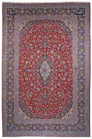 295X443 Keshan Teppich Orientalischer Dunkelrot/Dunkelrosa Großer (Wolle, Persien/Iran)