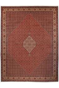 298X393 Bidjar Teppich Orientalischer Dunkelrot/Schwarz Großer (Wolle, Persien/Iran)