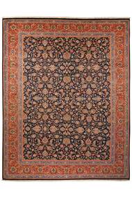絨毯 オリエンタル Sarouk 312X404 ダークレッド/茶色 大きな (ウール, ペルシャ/イラン)