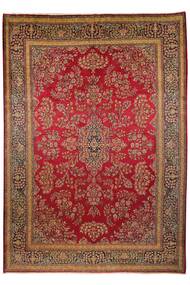 Tapete Oriental Kerman 296X416 Vermelho Escuro/Castanho Grande (Lã, Pérsia/Irão)