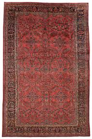 Tapis Mehraban 338X525 Rouge Foncé/Noir Grand (Laine, Perse/Iran)
