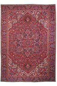 280X400 Heriz Teppich Orientalischer Dunkelrot/Schwarz Großer (Wolle, Persien/Iran)