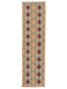  Persian Kilim Qashqai Rug 55X201 Orange/Brown Carpetvista