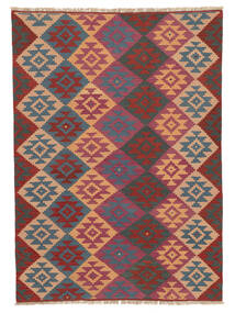  Oriental Kilim Qashqai Rug 168X232 Dark Red/Brown Persia/Iran Carpetvista