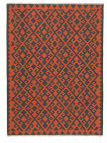 178X241 Tapete Oriental Kilim Ghashghai Vermelho Escuro/Preto ( Pérsia/Irão) Carpetvista