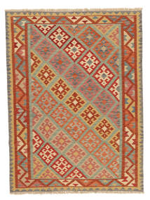  173X230 Kelim Ghashghai Teppich Dunkelrot/Orange Persien/Iran Carpetvista