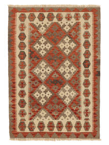 103X149 Tapis Kilim Ghashghaï D'orient Marron/Rouge Foncé (Perse/Iran) Carpetvista