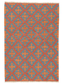  Orientalisk Kelim Ghashghai Matta 103X150 Röd/Mörkturkos Persien/Iran Carpetvista