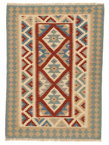  Kilim Qashqai Szőnyeg 107X148 Perzsa Barna/Zöld Kicsi Carpetvista