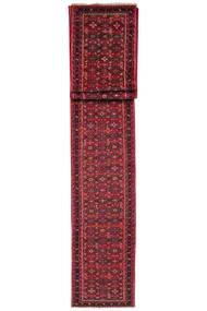  Hosseinabad Tapete 73X985 Persa Lã Vermelho Escuro/Preto Pequeno