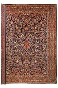 絨毯 オリエンタル Sarouk 329X421 ダークレッド/茶色 大きな (ウール, ペルシャ/イラン)