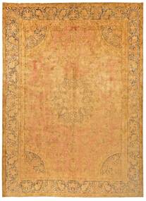 Colored Vintage Teppich 289X395 Orange/Braun Großer Wolle, Persien/Iran
