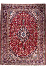  Orientalisk Keshan Matta 296X404 Mörkröd/Röd Stor Ull, Persien/Iran