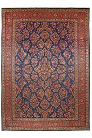  Oriental Sarouk Rug 252X348 Dark Red/Black Large Wool, Persia/Iran