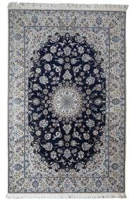  Orientalischer Nain 9La Teppich 125X196 Dunkelgrau/Schwarz Wolle, Persien/Iran
