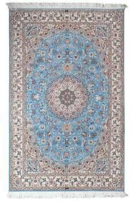 105X167 Nain 9La Teppich Orientalischer Dunkelgrau/Dunkelrot (Wolle, Persien/Iran)
