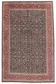 絨毯 オリエンタル ケルマン Fine 352X543 茶色/ブラック 大きな (ウール, ペルシャ/イラン)