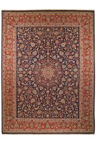 絨毯 ケルマン 300X400 茶色/ダークレッド 大きな (ウール, ペルシャ/イラン)