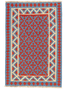 124X183 Dywan Kilim Kaszkaj Orientalny Ciemnoniebieski/Ciemnoczerwony (Persja/Iran) Carpetvista