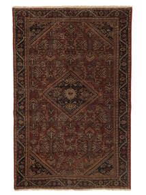  130X200 Colored Vintage Teppich Schwarz/Braun Persien/Iran Carpetvista