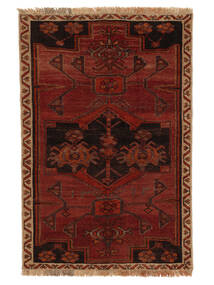  Persian Colored Vintage Rug 118X179 Black/Dark Red Carpetvista