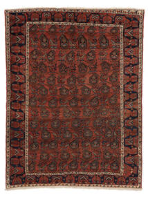  Colored Vintage Rug 147X193 Vintage Persian Wool Black/Dark Red Small Carpetvista
