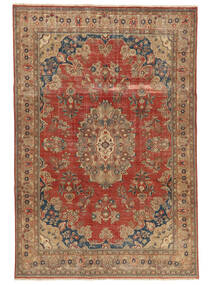 214X316 Colored Vintage Teppich Moderner Braun/Dunkelrot (Wolle, Persien/Iran) Carpetvista