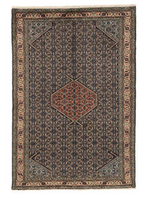  Persischer Ardebil Teppich 137X201 Braun/Schwarz (Wolle, Persien/Iran)