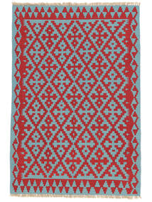 Tapis D'orient Kilim Ghashghaï 126X184 Rouge Foncé/Petrole Foncé ( Perse/Iran)