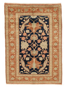  Orientalischer Heriz Teppich 150X221 Braun/Orange Wolle, Persien/Iran Carpetvista