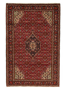 104X160 Alfombra Asadabad Oriental Rojo Oscuro/Negro (Lana, Persia/Irán) Carpetvista