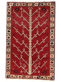  Ghashghai Fine 117X183 Persischer Wollteppich Dunkelrot/Schwarz Klein Carpetvista