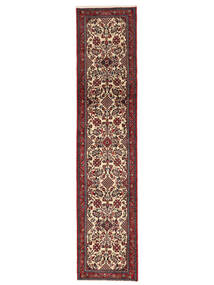 Tappeto Orientale Rudbar 82X372 Passatoie Rosso Scuro/Nero (Lana, Persia/Iran)