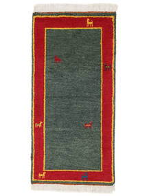  Persian Gabbeh Rustic Rug 60X120 Black/Dark Red (Wool, Persia/Iran)