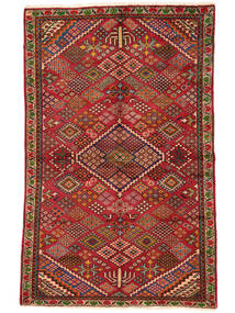 Dywan Orientalny Hamadan 120X190 Ciemnoczerwony/Czarny (Wełna, Persja/Iran)