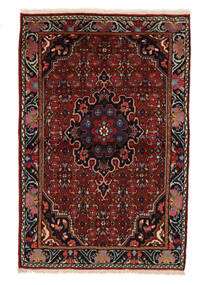  Persan Bidjar Covor 104X157 Negru/Dark Red Carpetvista