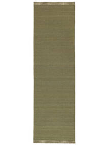  100X350 Small Visby Rug - Green Wool