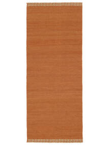  100X250 Small Visby Rug - Rust Red Wool