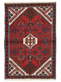 105X155 Dywan Hamadan Orientalny Czarny/Ciemnoczerwony (Wełna, Persja/Iran) Carpetvista