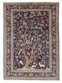 267X373 Keshan Fine Matta Orientalisk Stor (Ull, Persien/Iran) Carpetvista