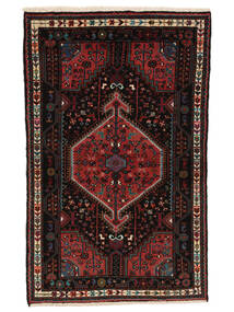 105X168 Alfombra Oriental Toiserkan Negro/Rojo Oscuro (Lana, Persia/Irán) Carpetvista