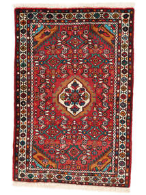 81X119 Hamadan Rug Oriental Dark Red/Black (Wool, Persia/Iran) Carpetvista